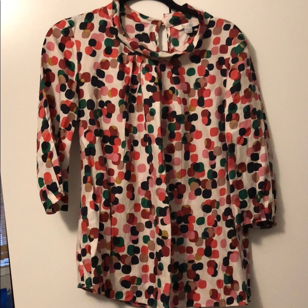 Polka dot Boden blouse